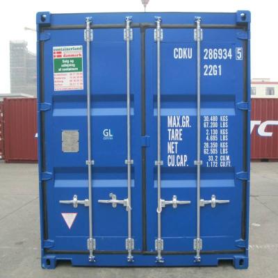 China Yahgee ISO 20ft Brand New 20GP 20GP 20 Feet Storage Dry Cargo Shipping Container 33 CBM for sale