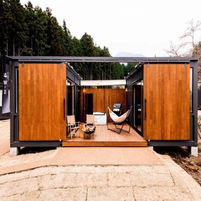 China Modern Smart Prefab Prefab Cafe Summer Houses Container Home for sale