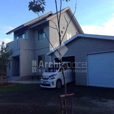 China Structure Villa Kit Prefab Garage Modern Stainless Steel Light Framing Prefab House for sale