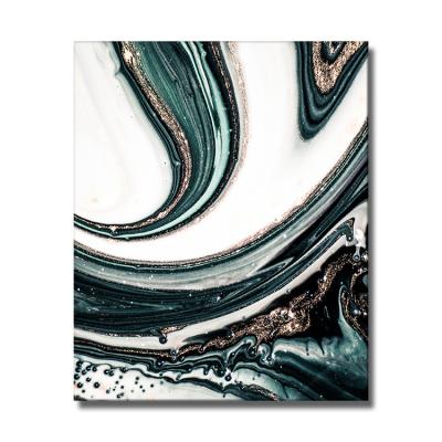 China Hot Selling Abstract Canvas Abstract Painting With Glitter Powder Decoration Wall Art for sale