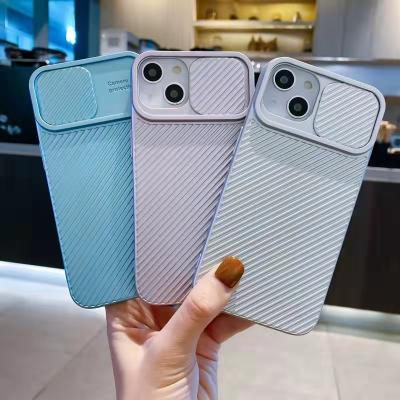 China Shockproof PC Material Slide Camera Cover Lens Protector Mobile Phone Case Bag For iphone 11 12 pro 13 xs xr max for sale