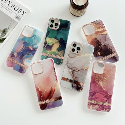 China Marble Phone Case Custom Design IMD Smartphone Phone Case For I Phone X 10 11 Pro Max for sale