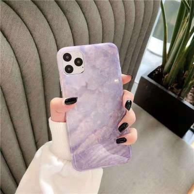 China Ring Holder Marble Silicone Mobile Phone Back Cover Case For iPhone 12 pro X max XR XS 8 7 6 max plus 11 for sale