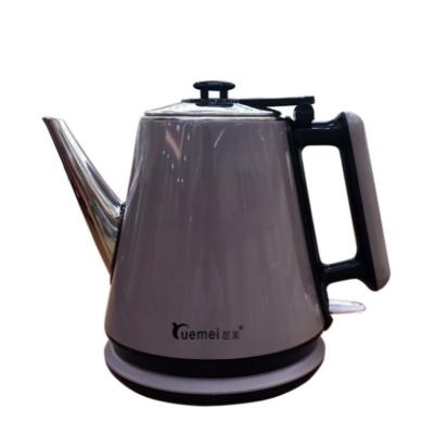 China 360 Degree Rotation Base Yuemei Electric Kettle With Small White Electric Kettle 1.7 Style CE Mini 2200 Hot Water Kettle for sale