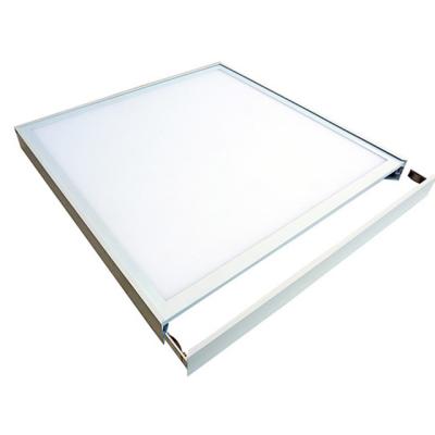 China Screwless Assembly Ral 9016 Alu Surface Mounting Kit For LED Panel 60x60cm for sale