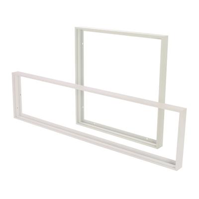 China Outdoor Screwless Assembly LED Panel Rack Mount Box Kit For Ceiling Panel 1200 x 600 Body White for sale