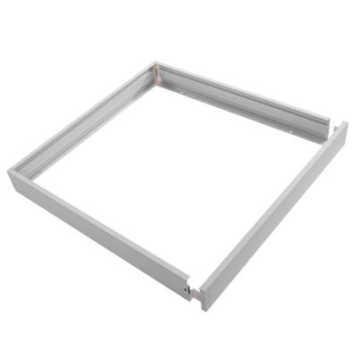 China White Aluminum Screwless Assembly Screwless Body Surface Mounting Box Kit 1x1 1x2 2x2 1x4 2x4 For LED Ceiling Panel for sale