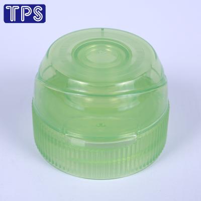 China Non Spill Beverage Cap 38-400 With Silicone Valve, With Induction Seal Liner for sale