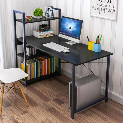 China (Height)Adjustable Study Office Computer Desk With Shelf Computer Desk With Shelf for sale