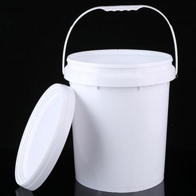 China Eco-friendly 10l thermos pp 10 kg/l/liters/litr plastic ice cream bucket with lid for sale