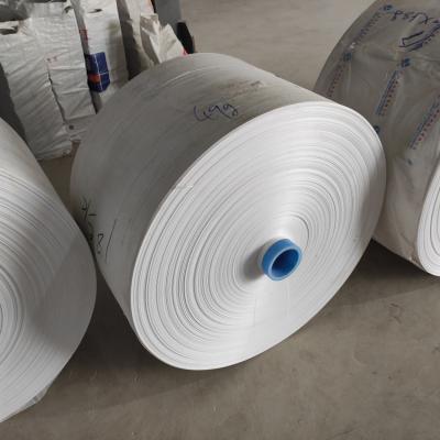 China Recyclable White Flour Fabric PP Grain Rice Agriculture Woven Textiles PP Sack Bag Roll for sale