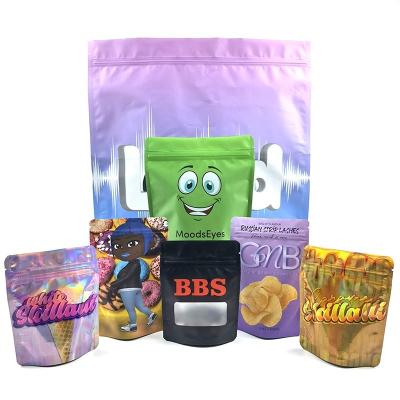 China Recyclable Self Narrow Inkjet Plastic Bag Printer Custom Printed Foil Laminated Mylar Ziplock Bag for sale