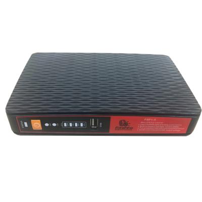 China Power Supply Design New Mini UPS with POE Output 18W DC Portable Mini UPS 5V/9V/12V/15V24V UPS POE Power Bank for sale