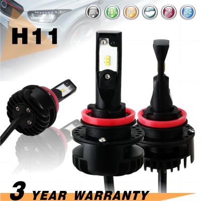 China NEW 2017 H4 H7 H8 H11 H1 9005 9006 philips LED Headlight 40W 8000LM  Car LED Headlights for sale