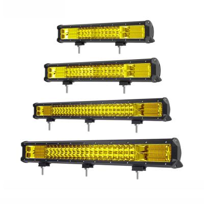 China 5 12 17 20 26 32 Inch Led Bar Light Combo For Off road Trucks Boat SUV ATV 4WD 4x4 Car Yellow Driving for sale