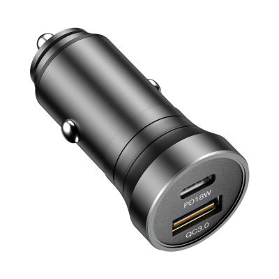 China Mobile Phone Factory Hot Selling 36W QC3.0 Dual-USB Charging Car Fast Charger for sale