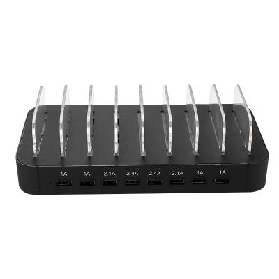 China Mobile/camera/mp3/mp4/laptop 60W 5V 8 ports usb charging station for sale