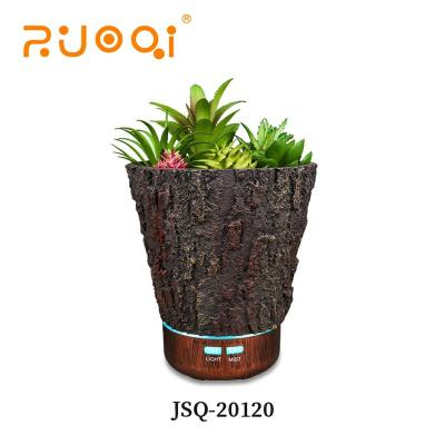 China 200ML Aroma Outdoor Ultrasonic Humidifier With Plant for sale