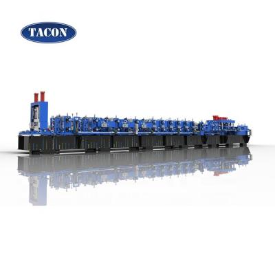 China Good Quality Hotels CZ Automatic Purlin Interchangeable Roll Forming Machine CZNT300 for sale