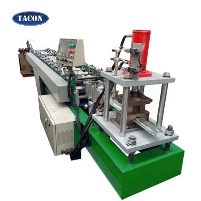 China Hotels Vane Of Rolling Shutter Roll Forming Machine Metal Building Material Rolling Mill for sale