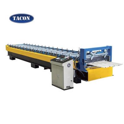 China Hot Sale Hotels Building Material Wall And Roof Panel Roll Forming Machine for sale