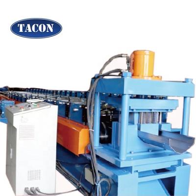 China Hotels Maquina-Para-hacer-canaletas Water Gutter Roll Forming Machine for sale