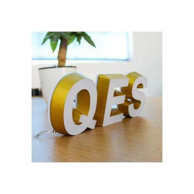 China High Brightness Retail Store Advertising Face Glow High Brightness Acrylic Letter Led Light Sign for sale