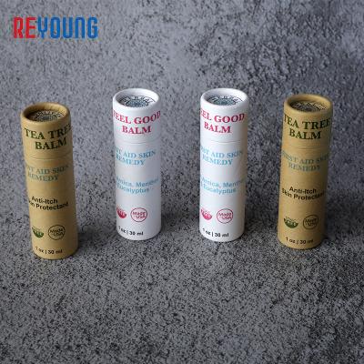 China Recyclable Eco Friendly Small Diameter Paperboards Roll Cosmetic Packaging Paper Tube Can for sale