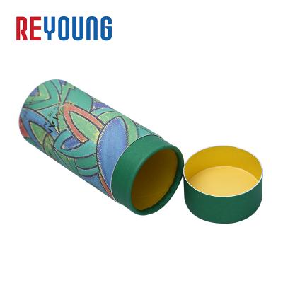 China OEM Recyclable Biodegradable Round Box / Cosmetic Perfume Bottle Kraft Paper Tube for sale