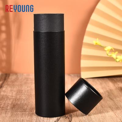 China 550ml Custom Recyclable Kraft Packaging / Craft Paper Mailing Tube for sale