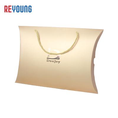 China Wholesale Custom Biodegradable Own Logo Printed Paper Airplane Hair Pillow Extension Packaging Boxes for sale