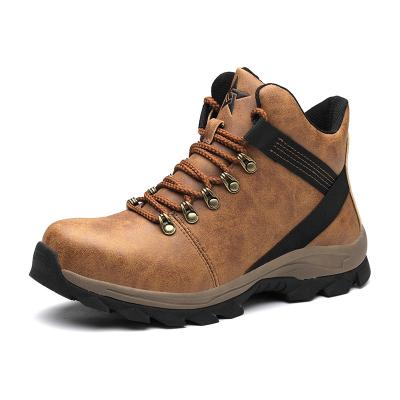 China JUBANG Men's Faux Suede Oil Proof Non-slip Waterproof Work Protection Safty Boots for sale