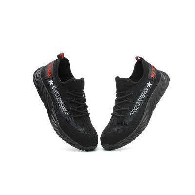 China Steel Toe Designer Shoes High Quality Wear Steel Toe Heavy Duty Black Sports Safety Shoes for sale