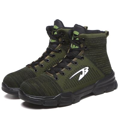 China Green Toe Casual Outdoor Work Cheap Price Men Safety Steel Boots for sale