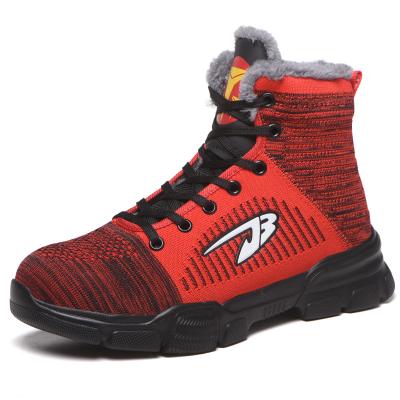 China Steel Toe Classic Work Boots Ankle Toe Winter Design Warm Safety Boots for sale