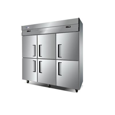 China Custom High Quality Commercial Kitchen Equipment Stainless Steel 4 Doors Upright Freezers for sale