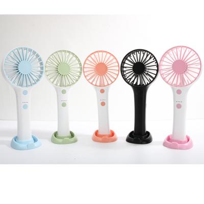 China New products colorful light hot selling led portabl usb recharg led light mini handheld fan for sale