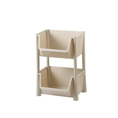 China Viable Shelf for Kitchen Bathroom and Shower Shelf 2 Layers Kitchen Storage Shelf Rack Desk Rack for sale