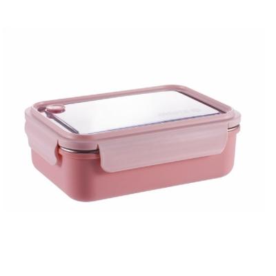 China School Heatable Lunch Box Kids Bento Stainless Steel Bento Box Sublimation Take Out Lunch Boxes for sale