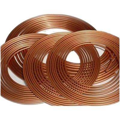 China Customized 15m Pancake Coil Copper Coated Steel Pipe for sale