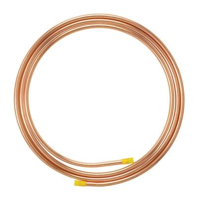 China Water Tube Pancake Coil Copper Tube 99.9%Cu Copper Pipe For Air Conditioner And Refrigerator for sale