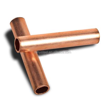 China Oil Cooler Pipe Wall Copper Tube T2 Wholesale Price Thick Copper Tube For Water Duct for sale