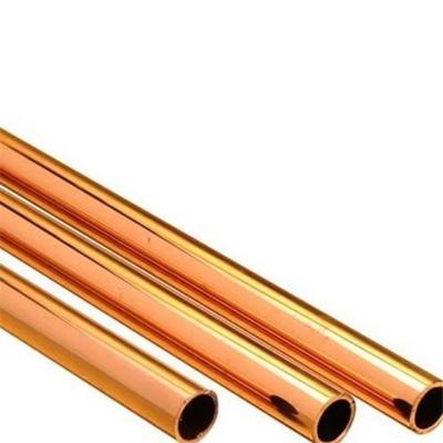 China High quality and low cost water tube copper heat pipes for construction large diameter ac copper tube industrial price for sale