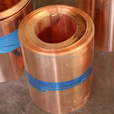 China Industry flatbed ediator 99.9% pure copper strip 20mm copper foil for sale