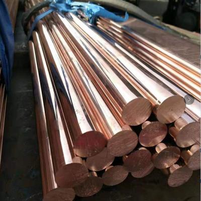 China Construction Solid Copper Rod 20mmx3Mtr Round Square Copper Bar Copper Rod for sale