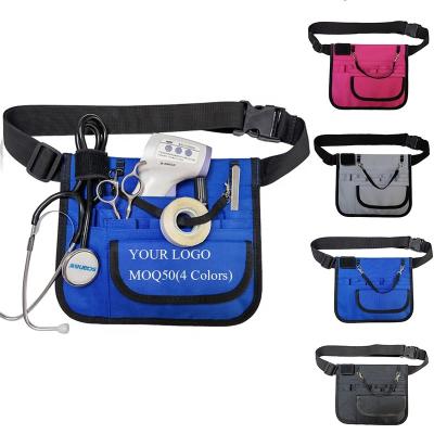 China Custom Fashion Water Proof Multi Function Belt Bag Nurse Pussy Pack Organizer Multi Size Medical Bag For Hospital for sale