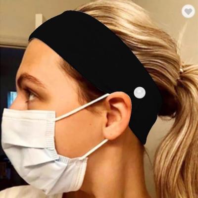 China Hold the hair sports thick headband/NEW 2022 head head bands protective custom nurse with logo for women for sale