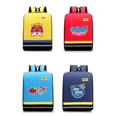 China Waterproof 2021 Customs Logo Children Kids Waterproof Bagpack Fashionable School Backpack Bag For Student for sale