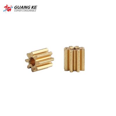 China Disassembled High Quality Metal Brass gear For Xerox 700 7785 C60 560 550 5400 6550 7550 8T Copper Small Gears for sale