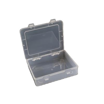 China Factory Price Recyclable Wholesale Plastic Battery Sort Box Empty Jewelry Clear Packaging Box for sale